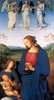 Perugino, Pietro - The Virgin and Child with an Angel